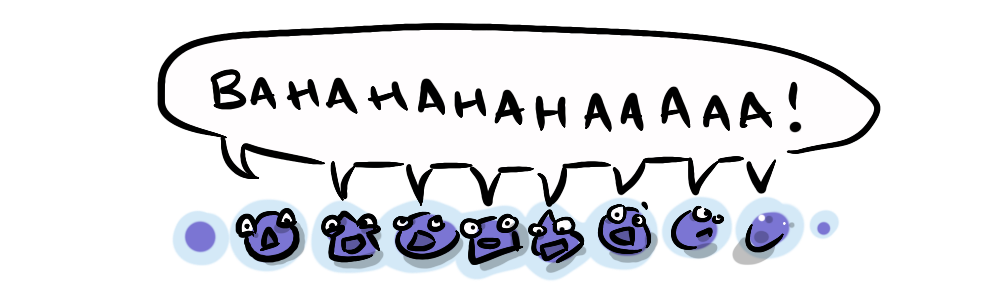 The class bursts into laughter