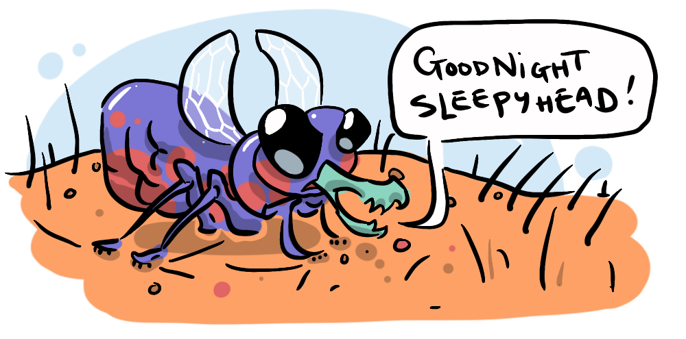 A tsetse fly
