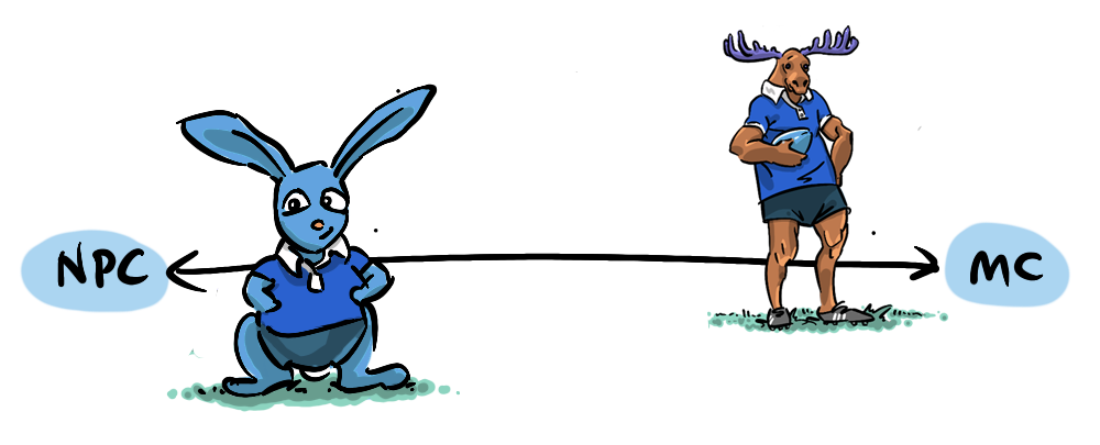 The NPC > Main Character spectrum